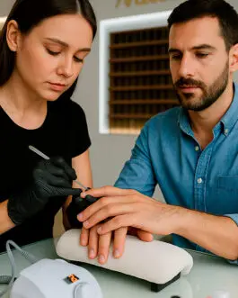 Manicure hombre