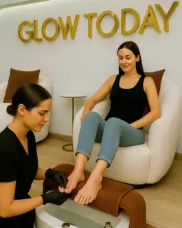 Manicura y pedicura soft gel