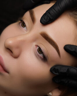 Planchado de cejas sin depilación